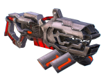 Assault heavy machine gun cannon naff barrel blaster laser arms