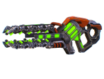 Assault heavy machine gun cannon naff barrel blaster laser arms