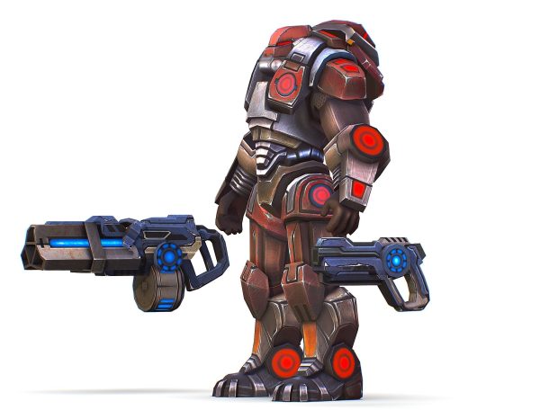 Assault heavy machine gun cannon naff barrel blaster laser arms