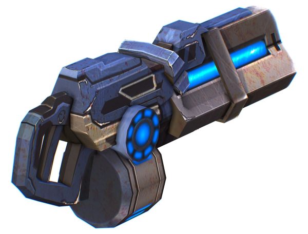 Assault heavy machine gun cannon naff barrel blaster laser arms