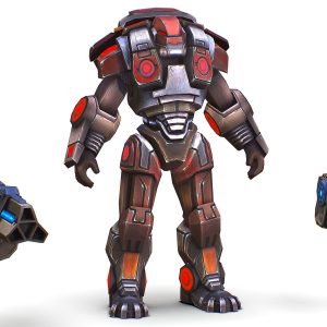 Assault heavy machine gun cannon naff barrel blaster laser arms