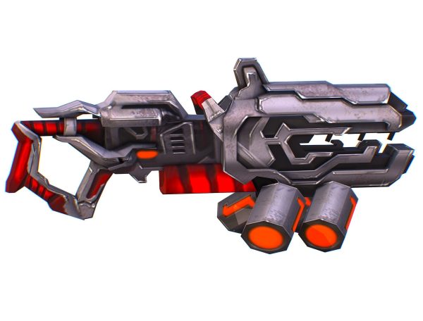 Assault heavy machine gun cannon naff barrel blaster laser arms