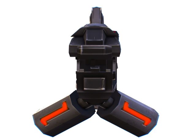 Assault heavy machine gun cannon naff barrel blaster laser arms