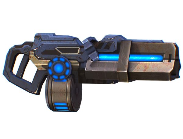Assault heavy machine gun cannon naff barrel blaster laser arms