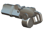 Assault heavy machine gun cannon naff barrel blaster laser arms
