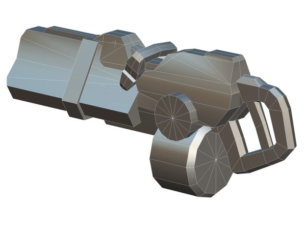 Assault heavy machine gun cannon naff barrel blaster laser arms