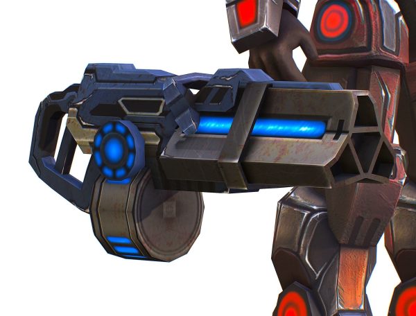 Assault heavy machine gun cannon naff barrel blaster laser arms