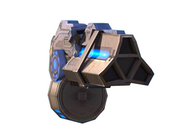 Assault heavy machine gun cannon naff barrel blaster laser arms