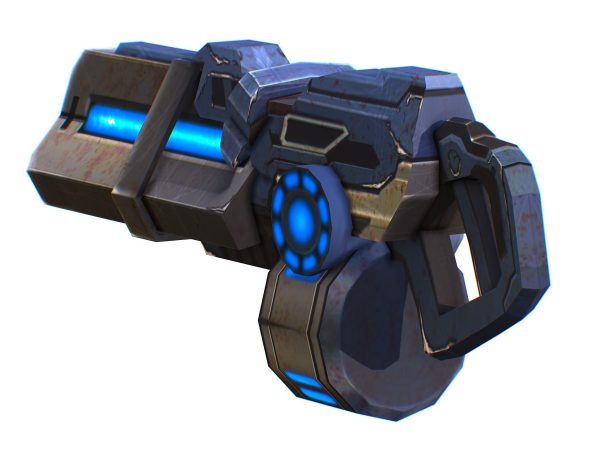 Assault heavy machine gun cannon naff barrel blaster laser arms