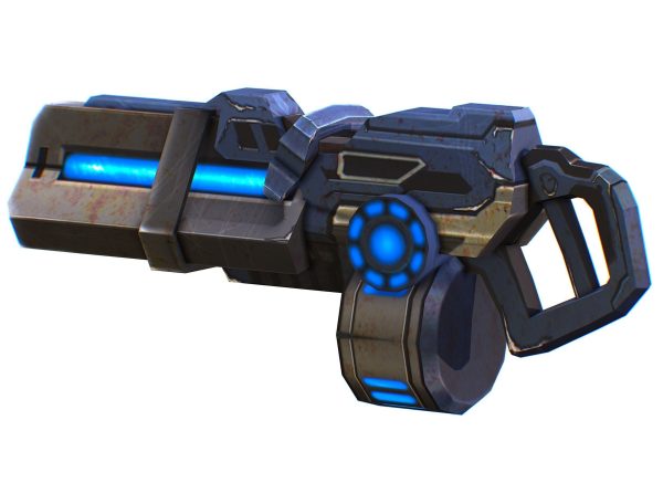 Assault heavy machine gun cannon naff barrel blaster laser arms
