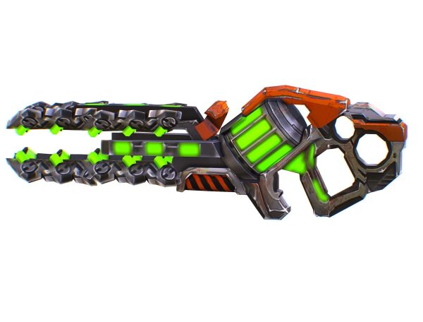 Assault heavy machine gun cannon naff barrel blaster laser arms