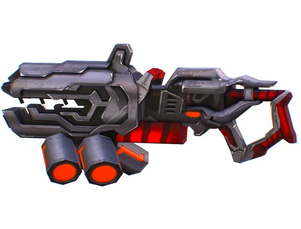 Assault heavy machine gun cannon naff barrel blaster laser arms