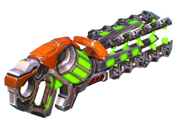 Assault heavy machine gun cannon naff barrel blaster laser arms