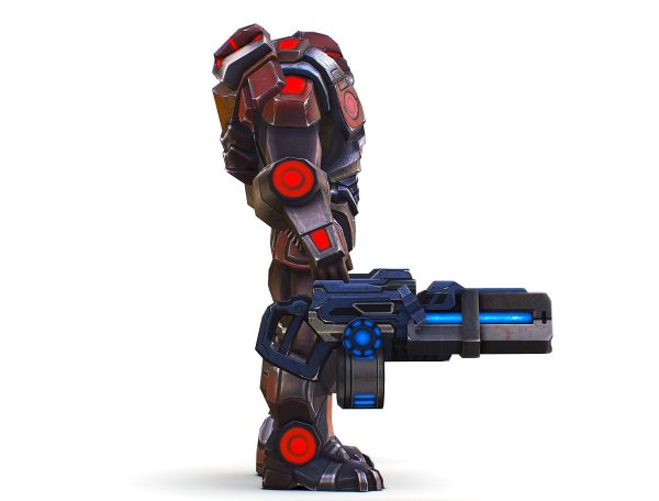 Assault heavy machine gun cannon naff barrel blaster laser arms
