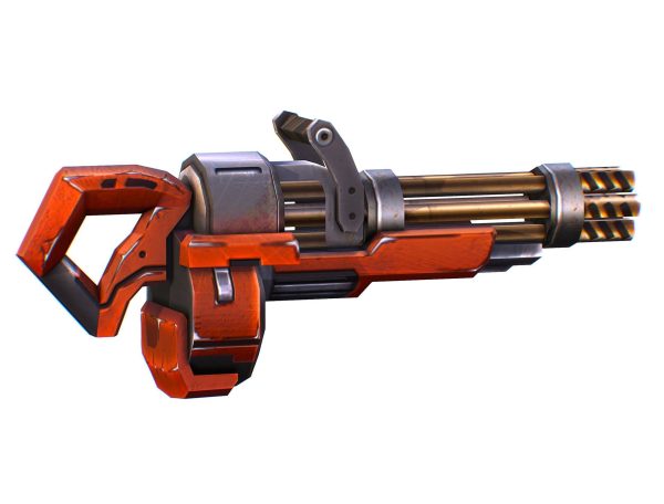 Assault heavy machine gun cannon naff barrel blaster laser arms