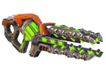 Assault heavy machine gun cannon naff barrel blaster laser arms