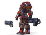 Assault heavy machine gun cannon naff barrel blaster laser arms