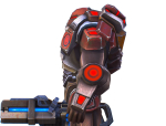 Assault heavy machine gun cannon naff barrel blaster laser arms