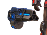 Assault heavy machine gun cannon naff barrel blaster laser arms