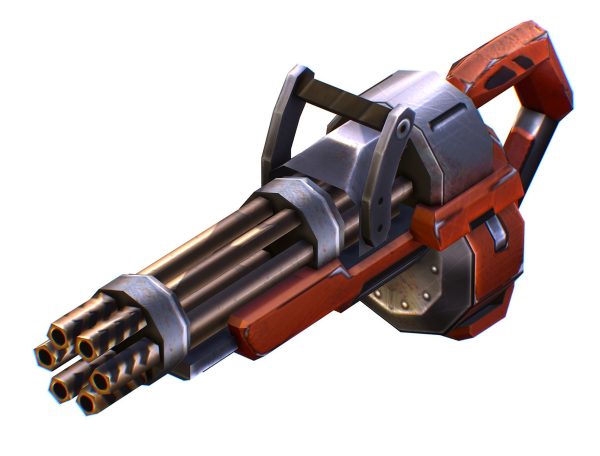 Assault heavy machine gun cannon naff barrel blaster laser arms