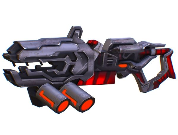 Assault heavy machine gun cannon naff barrel blaster laser arms
