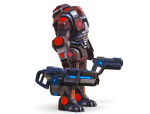 Assault heavy machine gun cannon naff barrel blaster laser arms