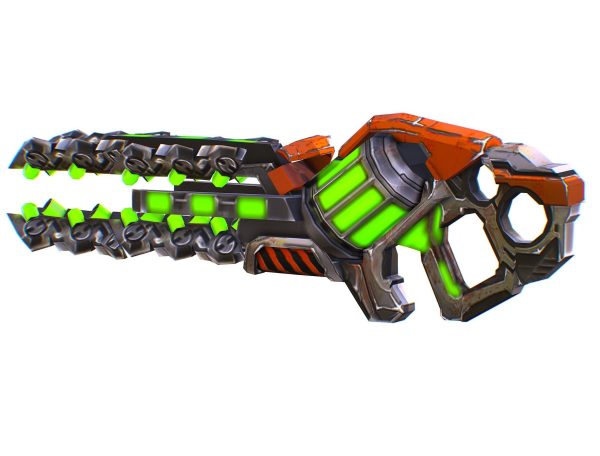 Assault heavy machine gun cannon naff barrel blaster laser arms