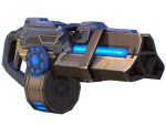 Assault heavy machine gun cannon naff barrel blaster laser arms