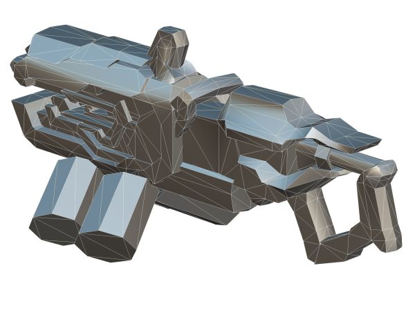 Assault heavy machine gun cannon naff barrel blaster laser arms