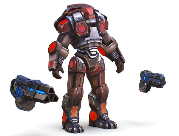 Assault heavy machine gun cannon naff barrel blaster laser arms