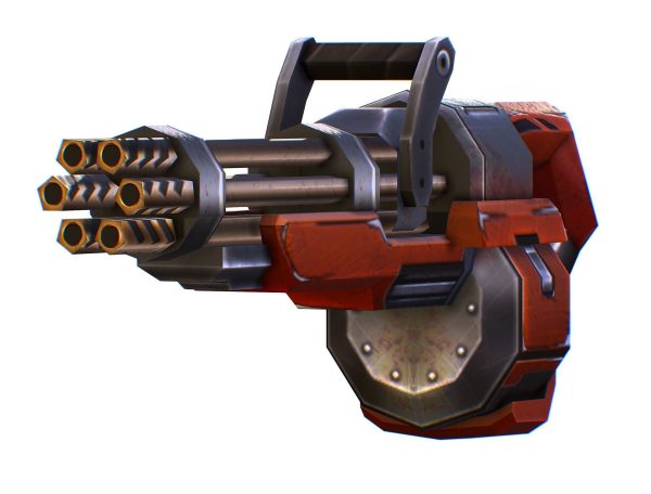 Assault heavy machine gun cannon naff barrel blaster laser arms