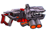 Assault heavy machine gun cannon naff barrel blaster laser arms