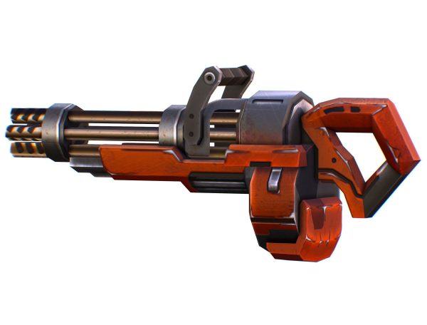 Assault heavy machine gun cannon naff barrel blaster laser arms