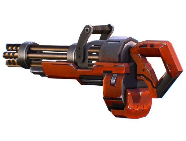 Assault heavy machine gun cannon naff barrel blaster laser arms