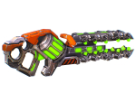 Assault heavy machine gun cannon naff barrel blaster laser arms
