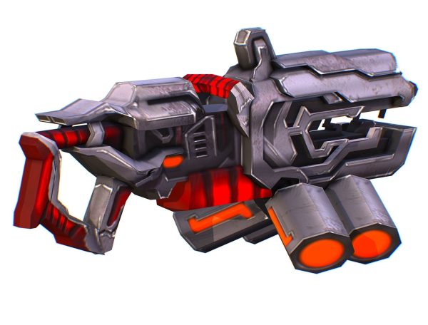 Assault heavy machine gun cannon naff barrel blaster laser arms