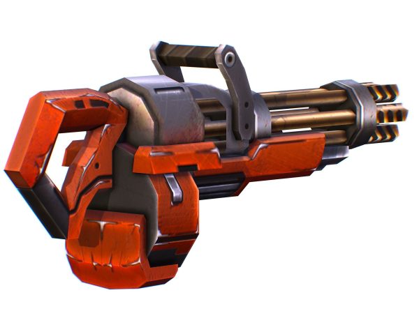 Assault heavy machine gun cannon naff barrel blaster laser arms