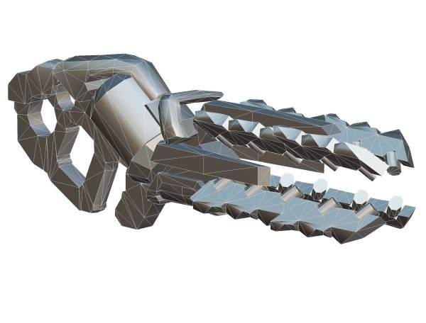 Assault heavy machine gun cannon naff barrel blaster laser arms