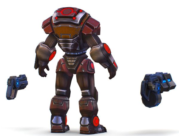 Assault heavy machine gun cannon naff barrel blaster laser arms