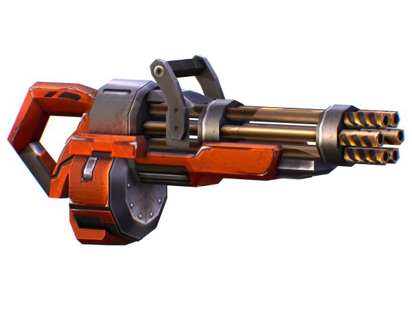 Assault heavy machine gun cannon naff barrel blaster laser arms