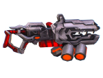 Assault heavy machine gun cannon naff barrel blaster laser arms