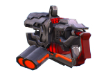 Assault heavy machine gun cannon naff barrel blaster laser arms