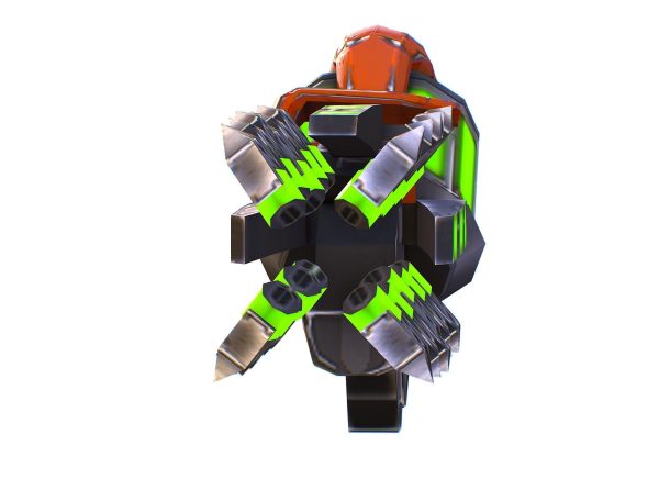 Assault heavy machine gun cannon naff barrel blaster laser arms