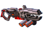 Assault heavy machine gun cannon naff barrel blaster laser arms