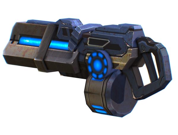 Assault heavy machine gun cannon naff barrel blaster laser arms
