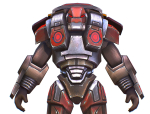 Assault heavy machine gun cannon naff barrel blaster laser arms