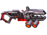 Assault heavy machine gun cannon naff barrel blaster laser arms