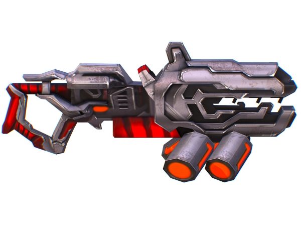 Assault heavy machine gun cannon naff barrel blaster laser arms