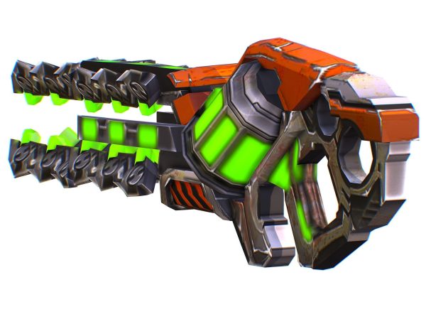 Assault heavy machine gun cannon naff barrel blaster laser arms