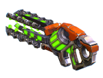 Assault heavy machine gun cannon naff barrel blaster laser arms